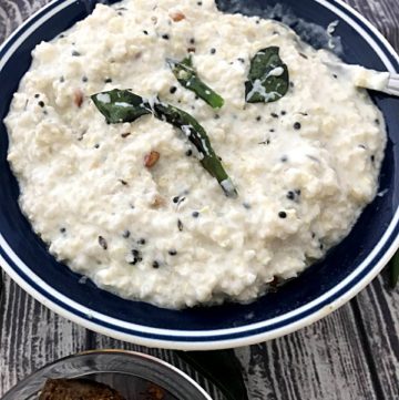 No Rice Daddojanam Using Quinoa
