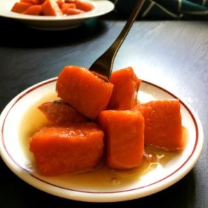 Sweet Potatoes in Honey Syrup