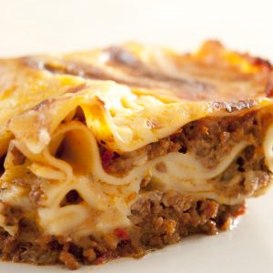 Easy Sausage and Mushroom Lasagna