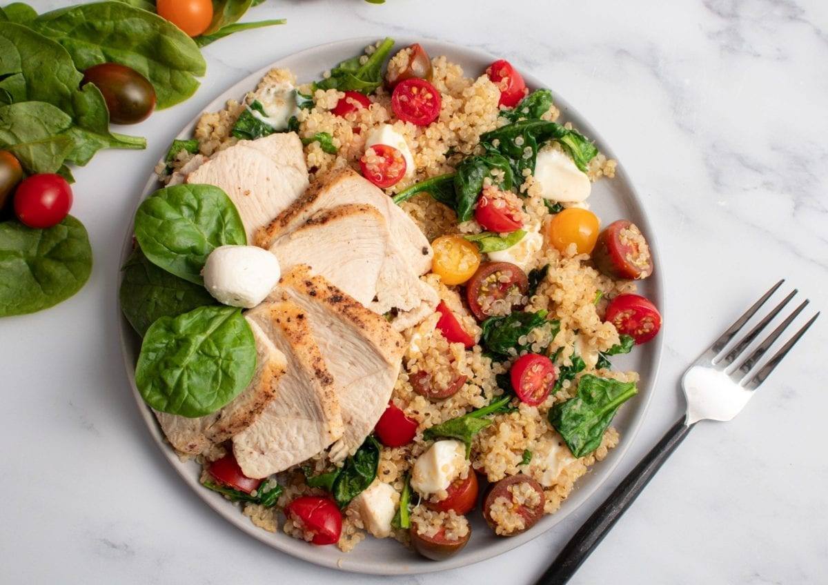 Chicken Caprese Quinoa