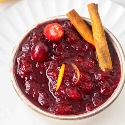 Homemade Cranberry Sauce