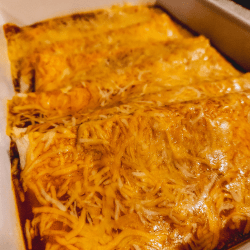 Easy 7 Ingredient Chicken Enchiladas