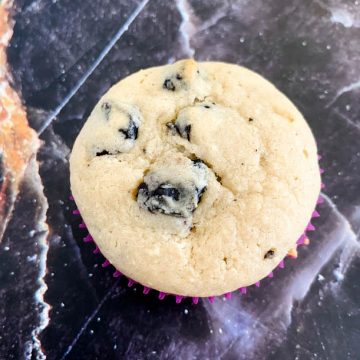 Ricotta Muffins with Dried Blueberries and Walnuts