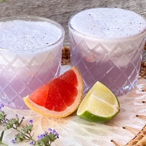 Vanilla Grapefruit Gin Sour