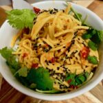 How To Make Spicy Noodles {Peanut Chili Sauce Pasta}