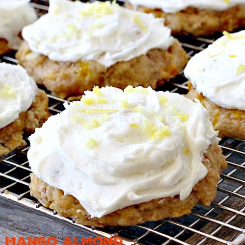 Mango Almond Spice Cookies