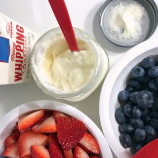 Shaker Jar Homemade Whipped Cream Recipe