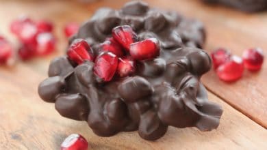 Chocolate Covered Pomegranate Drops