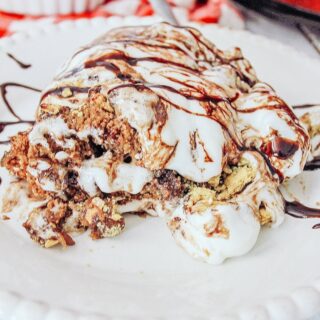 Crockpot Smores Cake