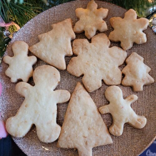 Scottish Lemon Shortbread Cookies