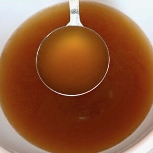 Homemade Beef Broth (Without Bones)