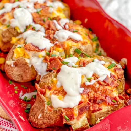 Breakfast Baked Potatoes