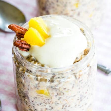 Hummingbird Cake Overnight Oats