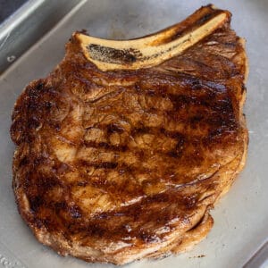 Grilled Cowboy Ribeye Steak