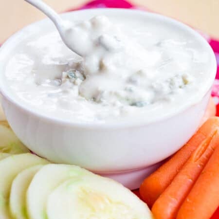 Greek Yogurt Blue Cheese Dip
