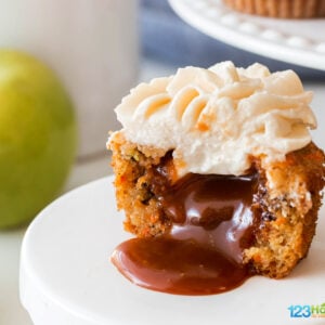 Apple Carrot Cupcakes