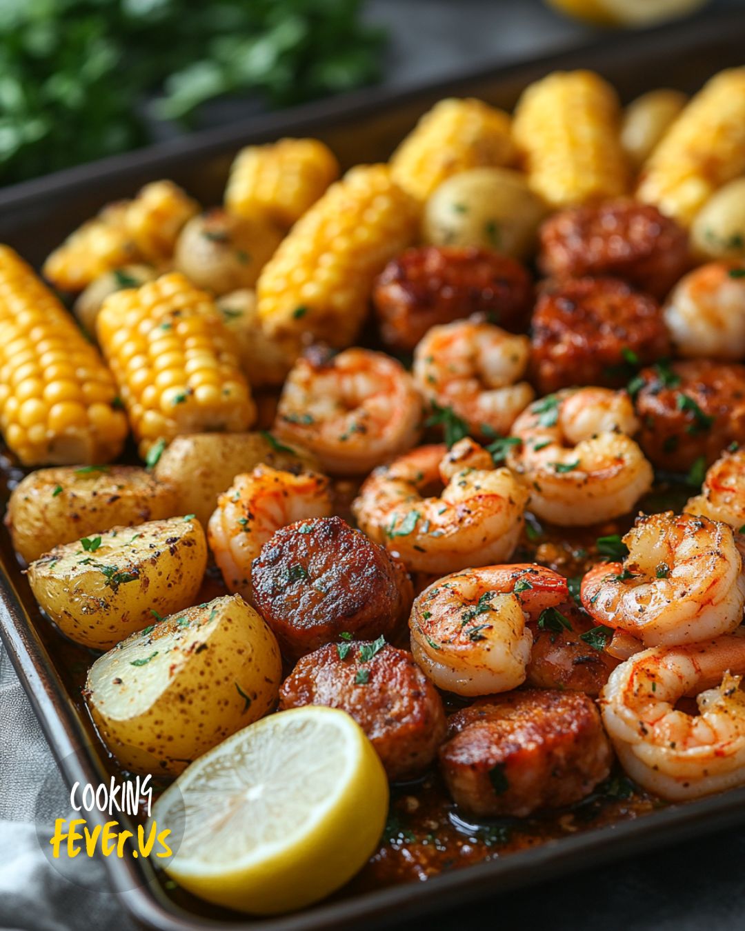 Sheet Pan Shrimp Boil