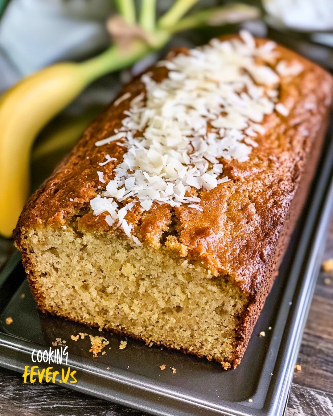 Banana Bread With Coconut And Pineapple