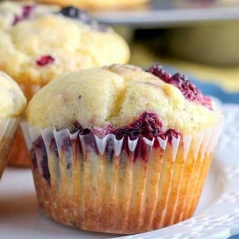 Lemon Berry Muffins Recipe