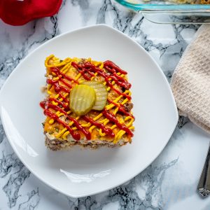 Cheeseburger Brunch Casserole