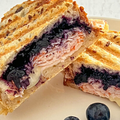 Blueberry Brie Grilled Cheese