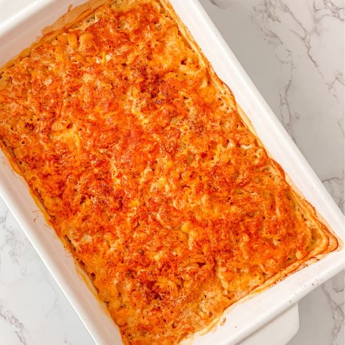 Protein Mac and Cheese with Cottage Cheese