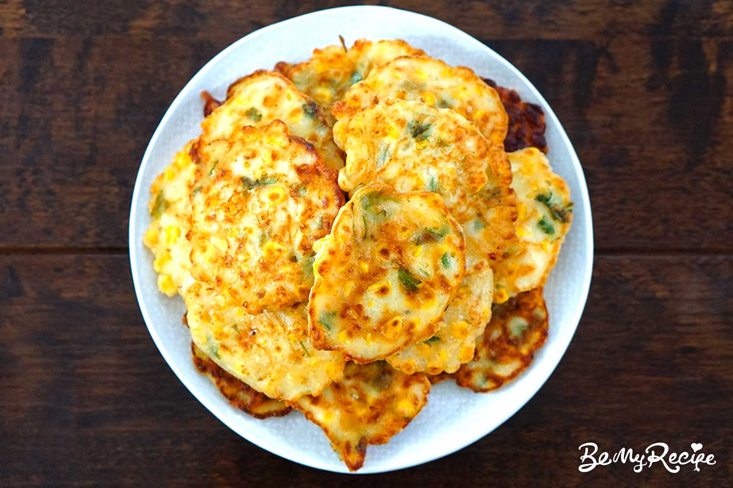 Cheddar Corn Fritters