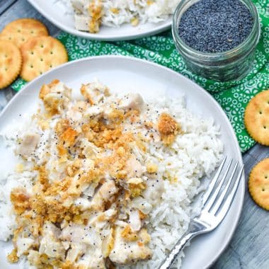 Creamy Poppy Seed Chicken Casserole