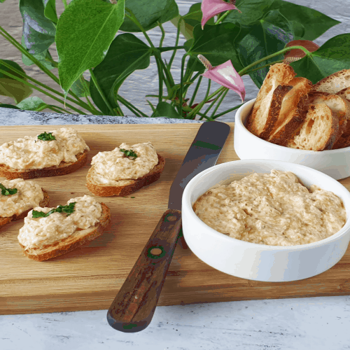 Salmon mousse
