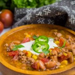 Dump & Cook Instant Pot Taco Soup (traditional food style!)