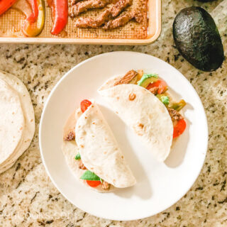 Sheet Pan Steak Fajitas Recipe