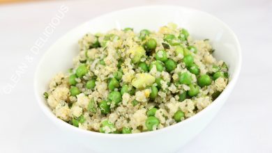 Minty Pea Quinoa Salad