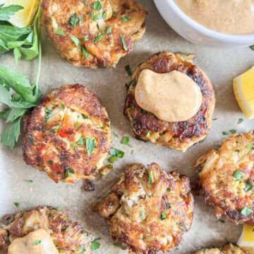 Lump Crab Cakes with Remoulade Sauce