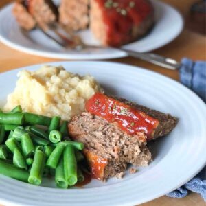 Easy Eggless Meatloaf {Instant Pot or Oven}
