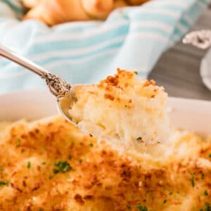 Parmesan Roasted Mashed Potatoes