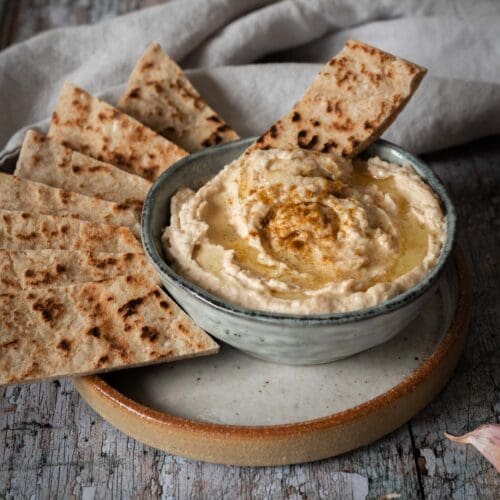 White Bean Hummus (No Chickpeas!)