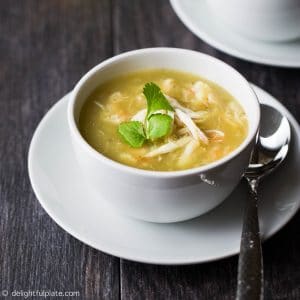 Seafood Opo Squash Soup