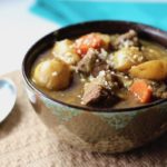 Dark Beer Horseradish Beef Stew