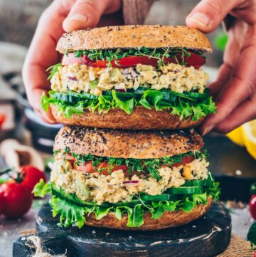 Vegan Chickpea Tuna Salad