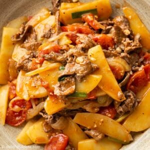Vietnamese Beef Potato Stir-fry