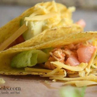 Instant Pot Salsa Chicken Tacos