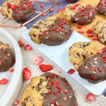 Chocolate and Strawberry Cookies