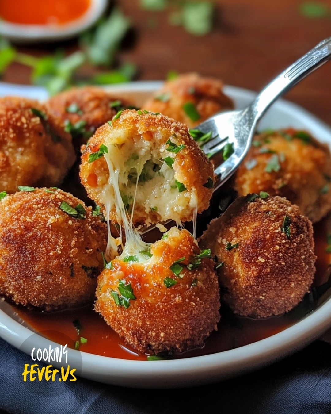 Cheesy Chicken Balls