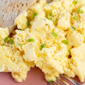 Sour Cream Scrambled Eggs