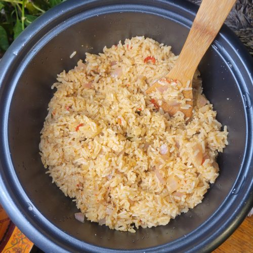 Mexican Rice w/ Cayenne Peppers & Bay Leaves