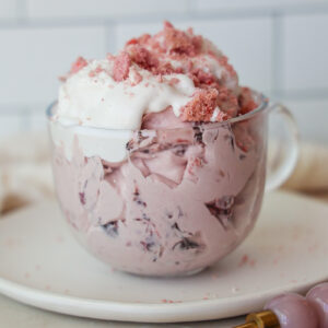 Vegan Cherry Ice Cream