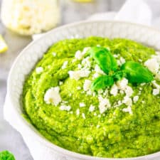 Feta-Avocado Pesto Sauce