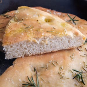 Easy Sourdough Focaccia