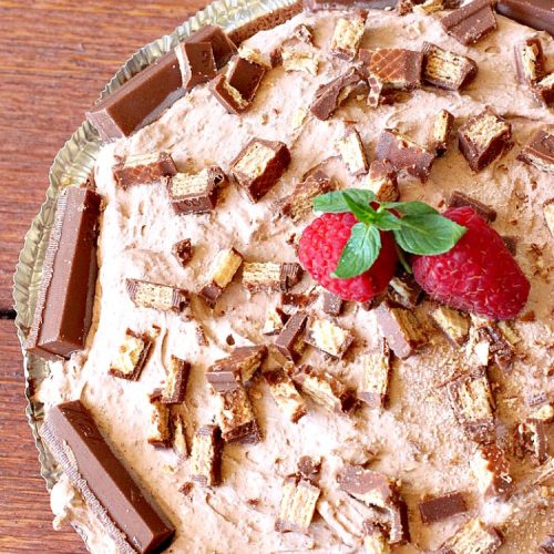 Kit Kat Chocolate Pie