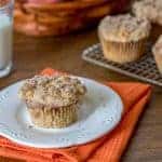 Peach Cobbler Muffins